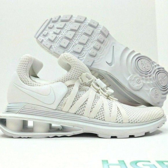 nike shox gravity women's white